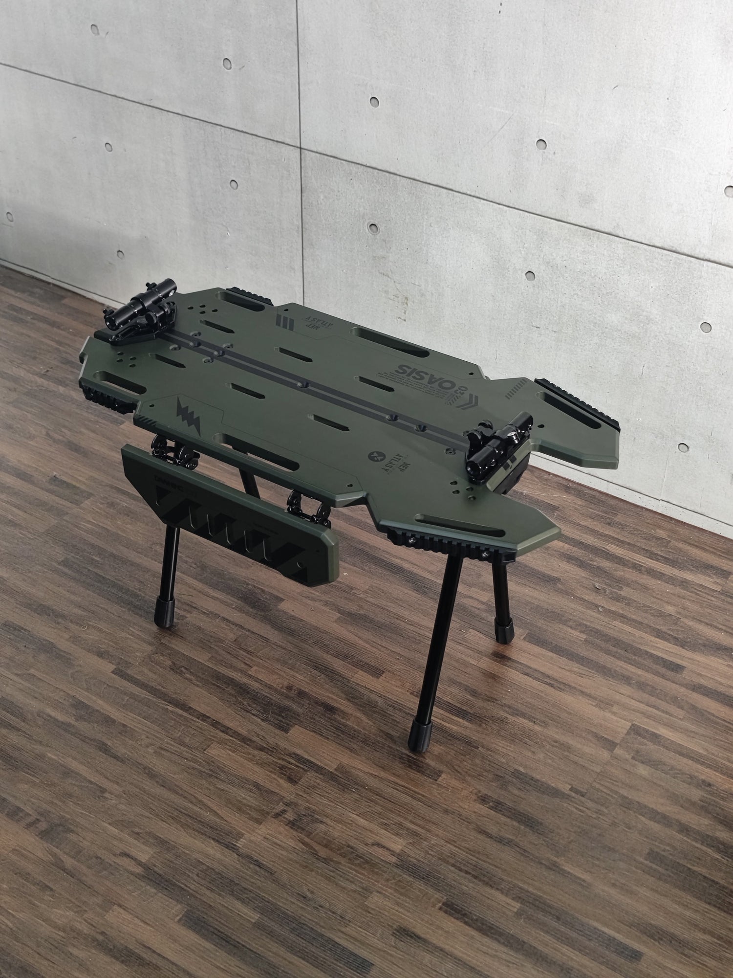 タクティカルキャンプテーブル – アーミーグリーン