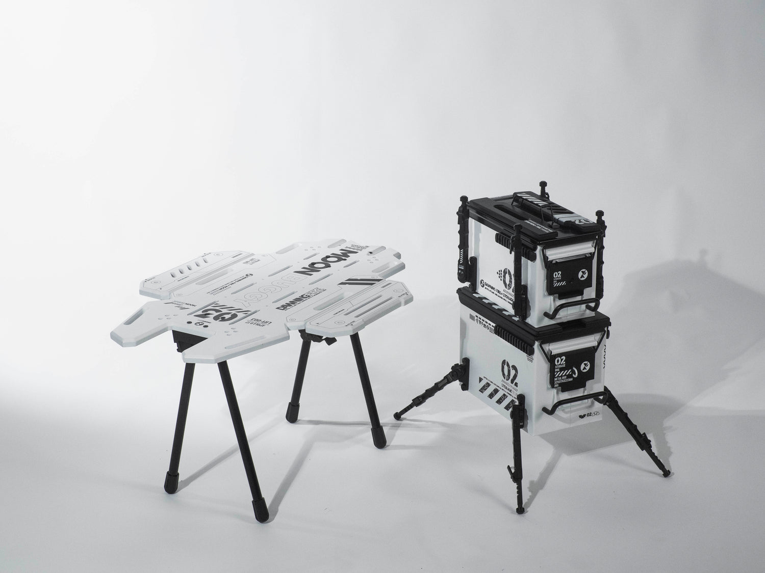 タクティカルキャンプテーブル – アーミーグリーン