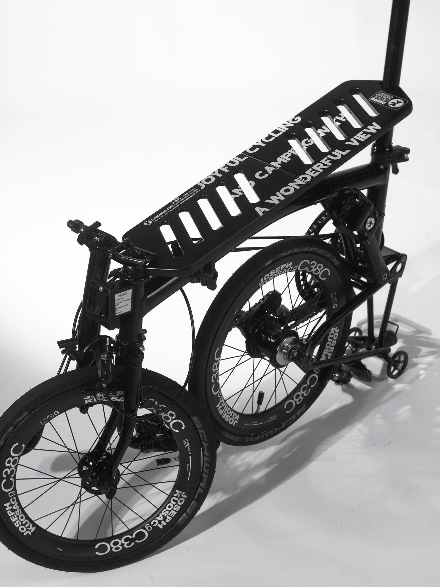 ブロンプトン 自転車テーブルボード – ブラウン
